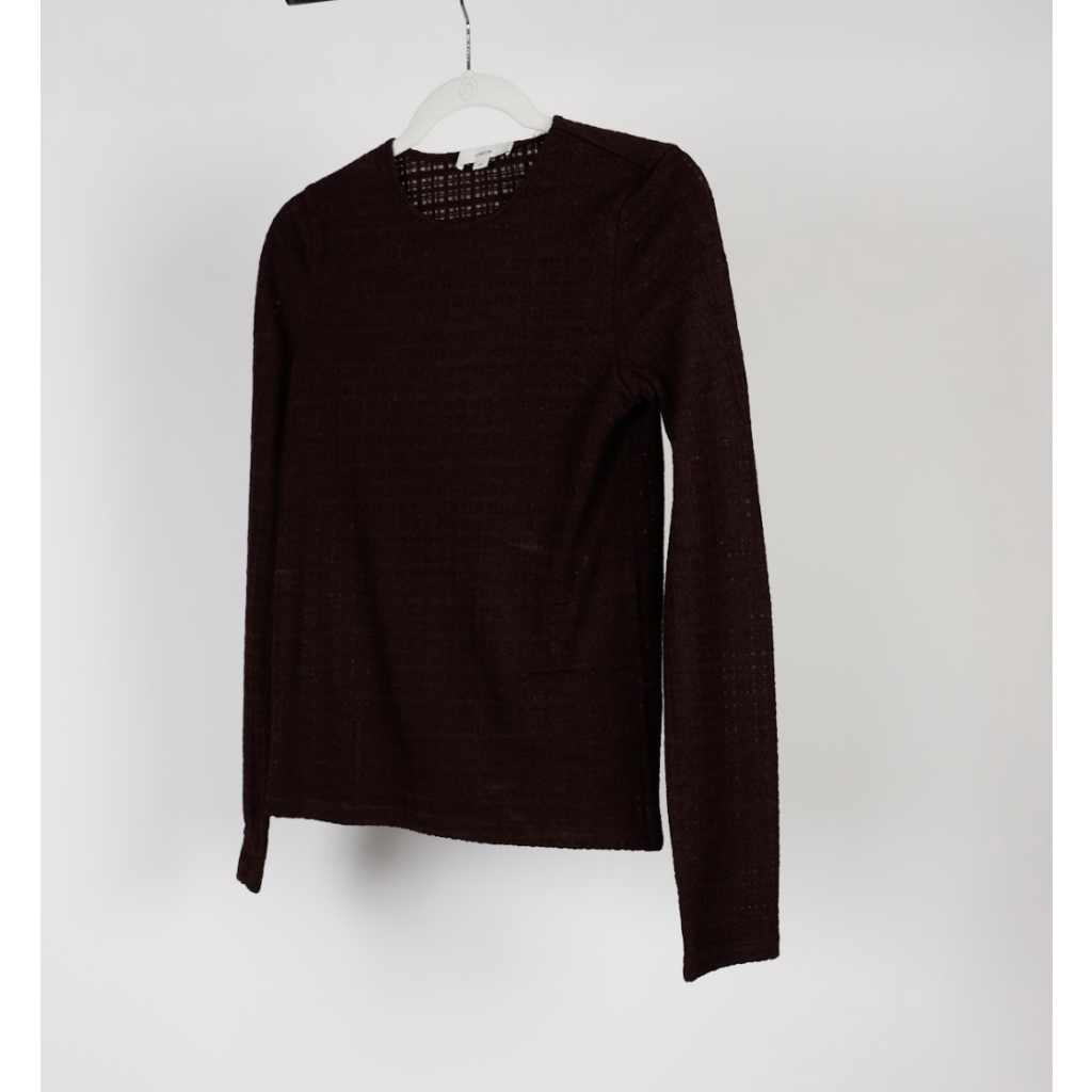 Vince Dark Purpe Women’s Long Sleeve